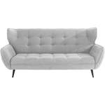 2/3-Sitzer Sofa von Leonique, in der Farbe Grau, aus Flachgewebe, andere Perspektive, Vorschaubild