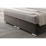 Boxspringbett von Stylefy, in der Farbe Grau, aus Velours, andere Perspektive, Vorschaubild