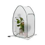 Hohes Pop-up-Pflanzenschutz-Zelt der Marke Tchibo