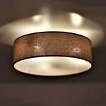 Deckenlampe von Euluna, in der Farbe Braun, aus Metall, andere Perspektive, Vorschaubild