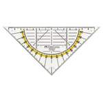 FABER-CASTELL Geometrie-Dreieck der Marke Faber-Castell