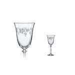 Glas von Crystalex, in der Farbe Weiss, aus Kristallglas, andere Perspektive, Vorschaubild