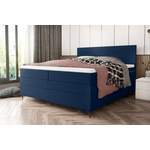 Boxspringbett von Stylefy, in der Farbe Blau, aus Strukturstoff, andere Perspektive, Vorschaubild