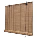 Seitenzugrollo von VIDAXL, in der Farbe Braun, aus Bambus, andere Perspektive, Vorschaubild