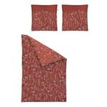 Bettwäsche-Garnitur von irisette, in der Farbe Rot, aus Textil, andere Perspektive, Vorschaubild