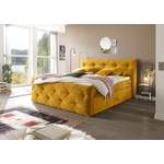 Boxspringbett von Harper, aus Polyester, andere Perspektive, Vorschaubild