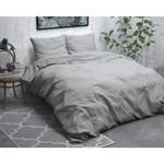 Bettwäsche-Garnitur von Sleeptime, in der Farbe Grau, aus Baumwolle, andere Perspektive, Vorschaubild