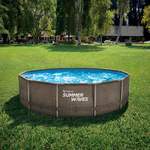 Schwimmbecken von Summerwaves, in der Farbe Braun, aus Metall, andere Perspektive, Vorschaubild