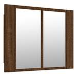 Bad-Spiegelschrank von VIDAXL, in der Farbe Braun, aus Holzwerkstoff, andere Perspektive, Vorschaubild