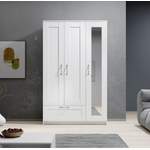 Drehtürenschrank von Die Möbelfundgrube, in der Farbe Weiss, aus Holz, andere Perspektive, Vorschaubild