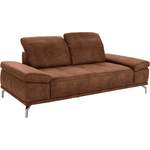 2/3-Sitzer Sofa von PLACES OF STYLE, in der Farbe Braun, aus Metall, andere Perspektive, Vorschaubild