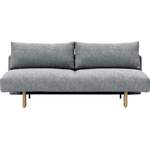 2/3-Sitzer Sofa von INNOVATION LIVING ™, in der Farbe Grau, aus Polyester, andere Perspektive, Vorschaubild