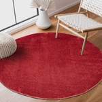 Teppich von Carpet City, in der Farbe Rot, aus Microfaser, andere Perspektive, Vorschaubild