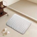 Designteppich Badezimmerteppichmatte,weicher,saugfähiger der Marke FIDDY
