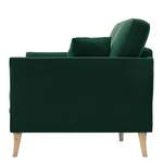 2/3-Sitzer Sofa von loftscape, in der Farbe Grün, aus Massivholz, andere Perspektive, Vorschaubild