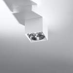 Deckenlampe von SOLLUX lighting, in der Farbe Weiss, aus Aluminium, andere Perspektive, Vorschaubild
