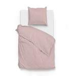 Bettwäsche-Garnitur von Zo!Home, in der Farbe Rosa, aus Baumwolle, andere Perspektive, Vorschaubild
