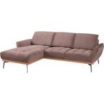 Ecksofa von Guido Maria Kretschmer Home&Living, in der Farbe Braun, aus Webstoff, andere Perspektive, Vorschaubild