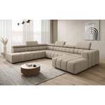 Schlafsofa von Luxusbetten24, in der Farbe Beige, aus Polyester, andere Perspektive, Vorschaubild