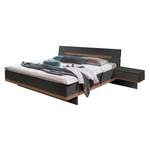 Doppelbett von LOMADOX, in der Farbe Grau, aus Qualitätsspanplatte, andere Perspektive, Vorschaubild