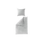 Bettwäsche-Garnitur von BIERBAUM, in der Farbe Weiss, aus Material-mix, Vorschaubild