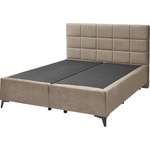 Boxspringbett von ED EXCITING DESIGN, in der Farbe Braun, aus Federn, andere Perspektive, Vorschaubild