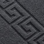 Badvorleger, in der Farbe Schwarz, aus Baumwolle, andere Perspektive, Vorschaubild