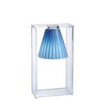 Beistelltischlampe von Kartell, in der Farbe Blau, aus Stoff, andere Perspektive, Vorschaubild