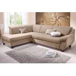 Ecksofa von home affaire, in der Farbe Beige, aus Microfaser, andere Perspektive, Vorschaubild