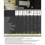 Heizgerät von Ximax, in der Farbe Grau, aus Pulverbeschichtet, andere Perspektive, Vorschaubild