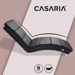 Relaxliege von Casaria®, in der Farbe Schwarz, aus Polyurethan, andere Perspektive, Vorschaubild