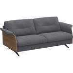 2/3-Sitzer Sofa von FLEXLUX, in der Farbe Grau, andere Perspektive, Vorschaubild