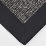 Teppich von Dekowe, in der Farbe Schwarz, aus Sisal, andere Perspektive, Vorschaubild