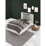 Bettwäsche-Garnitur von BIERBAUM, in der Farbe Braun, aus Biber, andere Perspektive, Vorschaubild