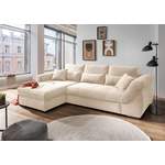 Ecksofa von MID.YOU, in der Farbe Beige, aus Textil, andere Perspektive, Vorschaubild