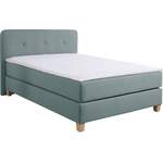 Boxspringbett von home affaire, in der Farbe Blau, andere Perspektive, Vorschaubild