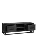 Lowboard von Möbel Exclusive, in der Farbe Schwarz, aus Massivholz, andere Perspektive, Vorschaubild