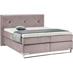 Boxspringbett von GALLERY M branded by Musterring, in der Farbe Rosa, aus Massivholz, andere Perspektive, Vorschaubild