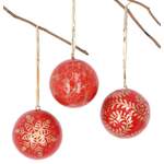 Christbaumschmuck von Guru-Shop, in der Farbe Rot, andere Perspektive, Vorschaubild