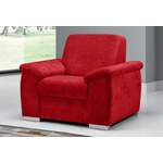 Loungesessel von Stylefy, in der Farbe Rot, aus Holzwerkstoff, andere Perspektive, Vorschaubild