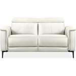 2/3-Sitzer Sofa von PLACES OF STYLE, in der Farbe Weiss, aus Kunstleder, andere Perspektive, Vorschaubild