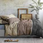 Bettwäsche-Garnitur von Irisette, in der Farbe Gold, aus Baumwolle, andere Perspektive, Vorschaubild