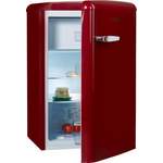 Kühlschrank von Amica, in der Farbe Rot, andere Perspektive, Vorschaubild