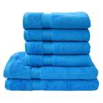 Handtuch-Set von dyckhoff, in der Farbe Blau, aus Baumwolle, Vorschaubild