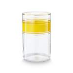 Glas von PiP Studio, in der Farbe Gelb, andere Perspektive, Vorschaubild