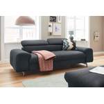 2/3-Sitzer Sofa von COTTA, in der Farbe Schwarz, andere Perspektive, Vorschaubild