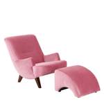 Loungesessel von Möbel4Life, in der Farbe Rosa, aus Holzwerkstoff, andere Perspektive, Vorschaubild