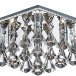 Deckenlampe von Searchlight, in der Farbe Silber, aus Metall, andere Perspektive, Vorschaubild