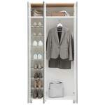 Garderobenschrank von Voss, in der Farbe Weiss, aus Holzwerkstoff, andere Perspektive, Vorschaubild