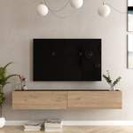 TV-Lowboard von [EN.CASA], in der Farbe Schwarz, aus Spanplatte, andere Perspektive, Vorschaubild